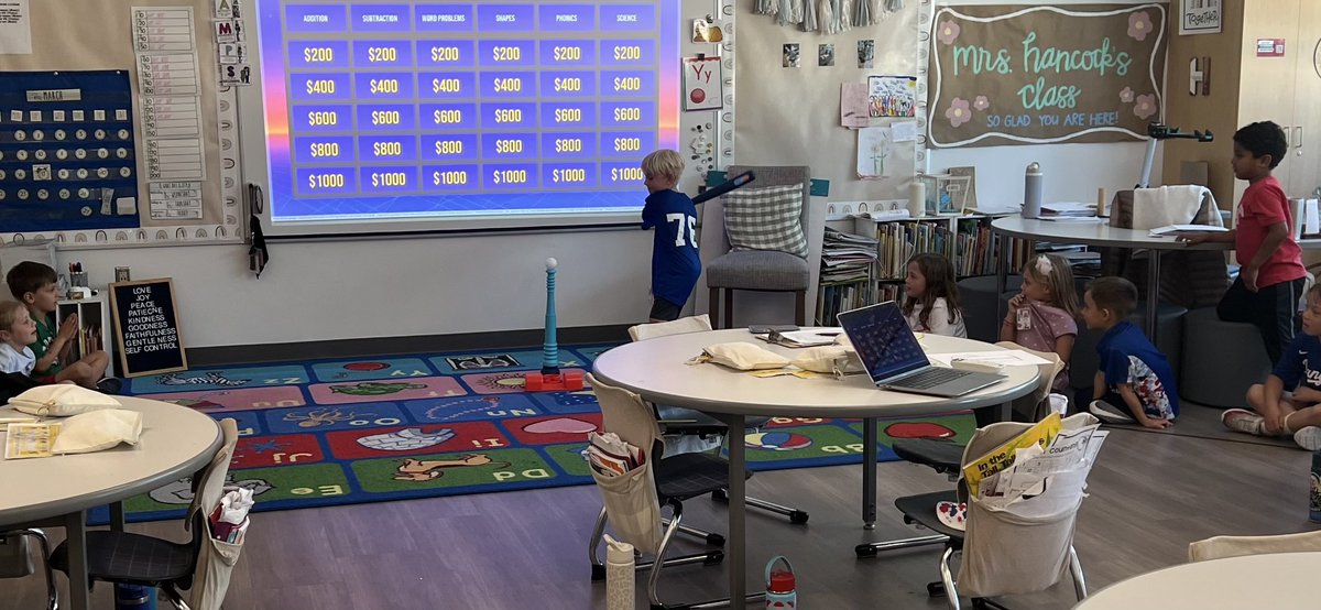 MohawkColts's tweet photo. ⚾️ Mrs. Hancock’s kindergarten class celebrated Opening Day with a baseball-themed review game!

Students had fun “playing” while showing off their learning—home run! 🎉 #mohawkcolts https://t.co/fgZvZ5QEjZ
