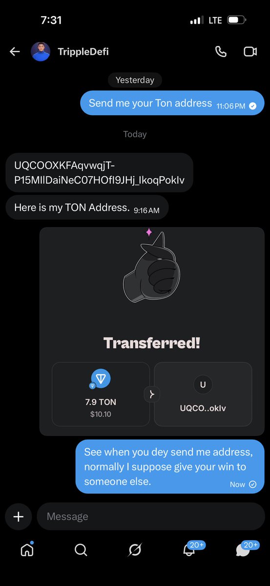 marjidofficial's tweet photo. I am in a good mood today. Cus normally una  no suppose get this $TON from me, the old me would have given it someone active. 

If you won’t be active, please do not take part in my giveaway https://t.co/gGwJ7ThtQP