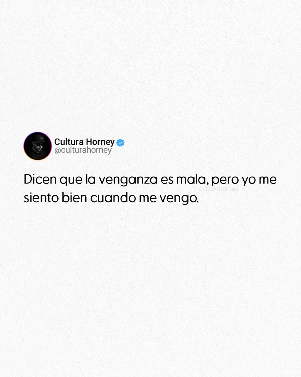 Cultura Horney tweet media