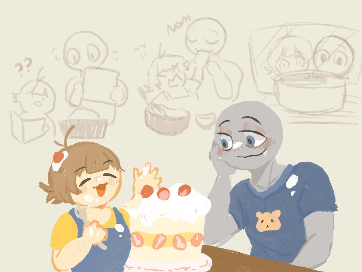 Becalover0327's tweet photo. Cake for me! #ybg https://t.co/oWqC4DY9Am
