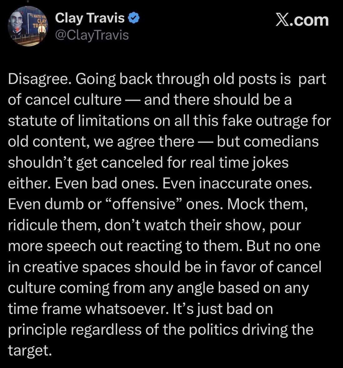 CZ tweet media