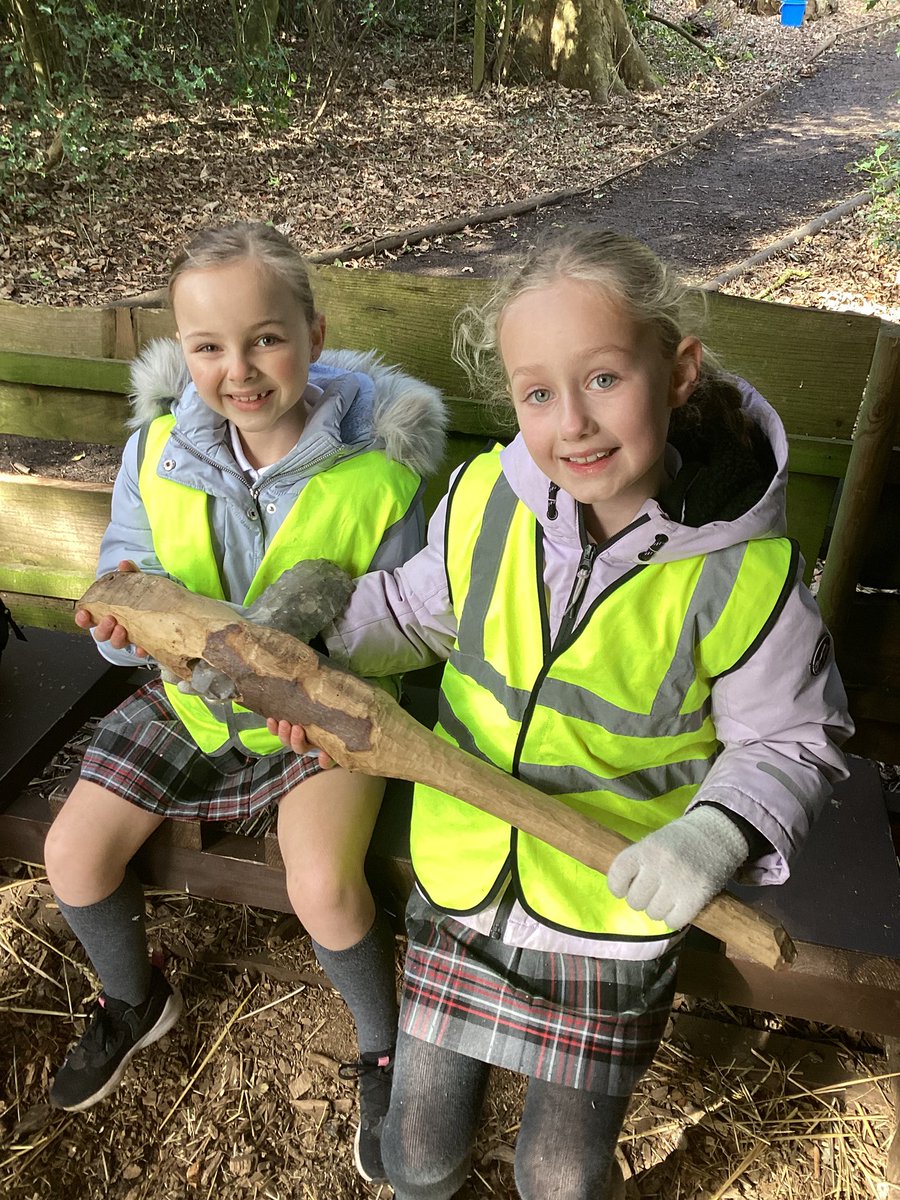 AshurstPrimary's tweet photo. What an incredible day Year 3 have had at Tatton Park, experiencing the life of a Stone Age person. We have loved putting our learning into action, from making sparks with flints, digging with animal bones and making shelters with animal skins. We have had the best day😀⭐️ https://t.co/ex9cRfab7I
