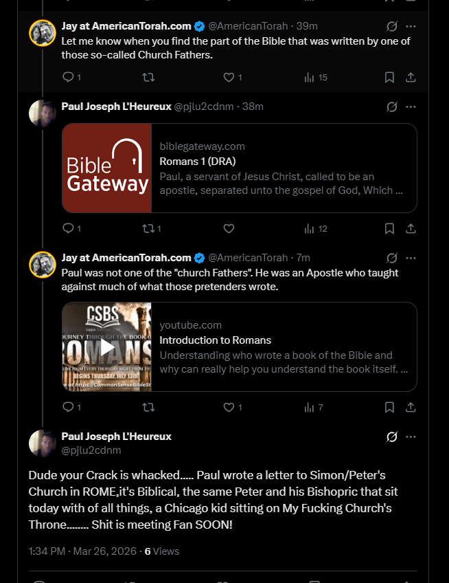 Jay at AmericanTorah.com tweet media