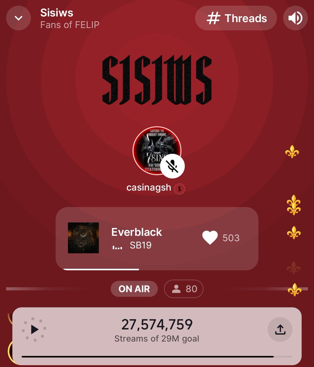 Everblack hits even harder knowing it’s FELIP-coded… 🖤🔥⚡🧑‍🎤🤘

FLEET, we won. ⚜️
Sisiws are so proud of you, our AmoKen. 💛

Keep sharing your artistry and vision with the world, <a href="/felipsuperior/">FELIP</a>, whether as a soloist #FELIP or as a member of SB19 (#SB19_KEN). 

P-POP KINGS