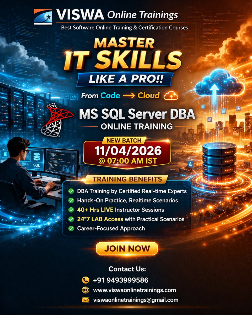 Viswa Online Trainings tweet media