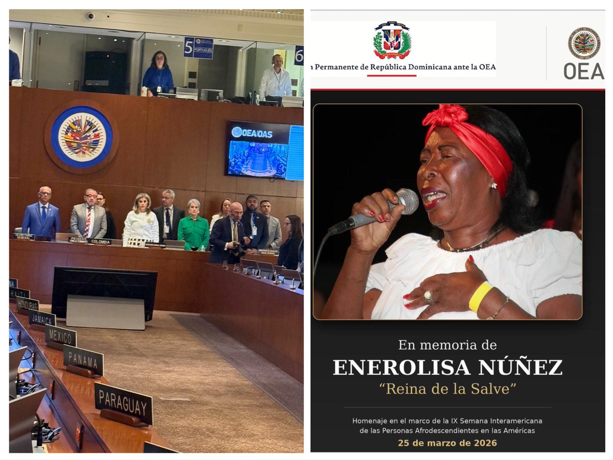 Misión de República Dominicana ante la OEA tweet media