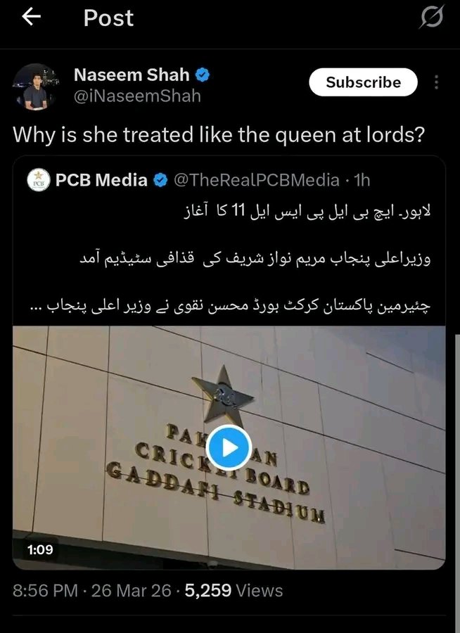 Naseem Shah’s career (2019–2026) 💔