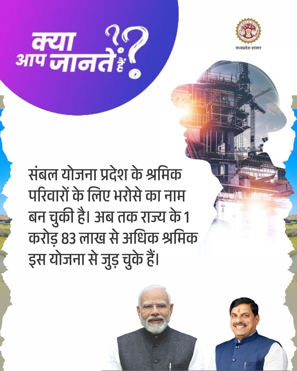Department of Labour, Government of Madhya Pradesh tweet media