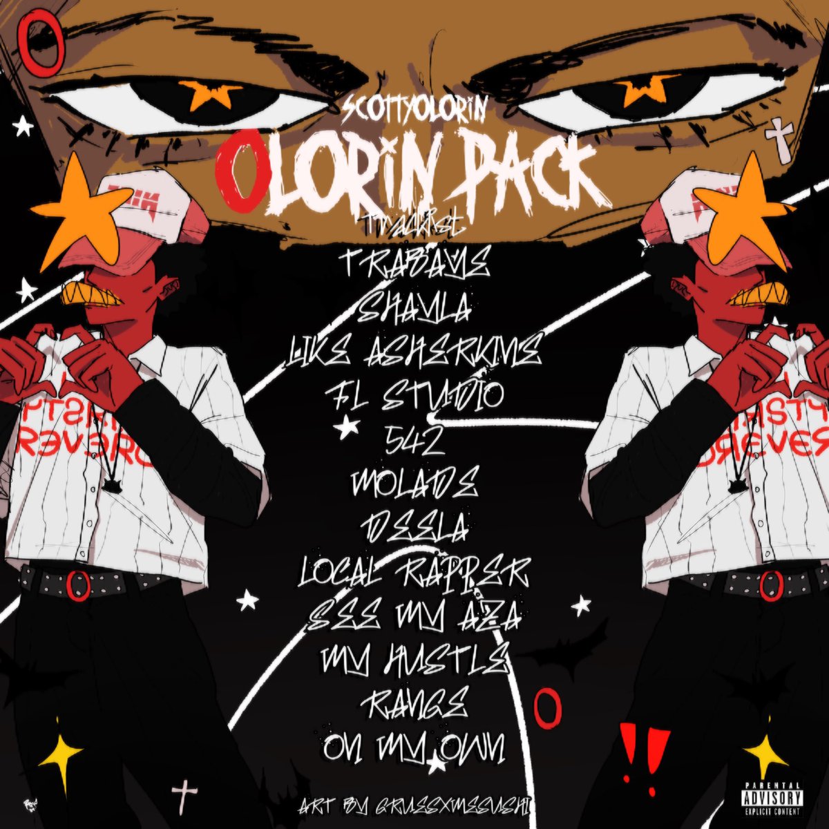 🚨 Scottyolorin will be releasing his debut mixtape “OLORIN PACK” tonight 📼 🔥