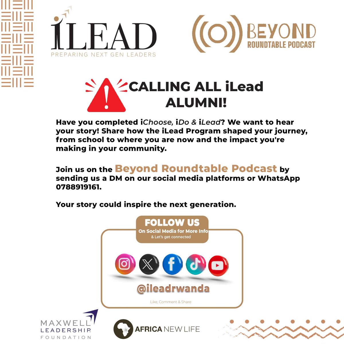 iLead Rwanda tweet media