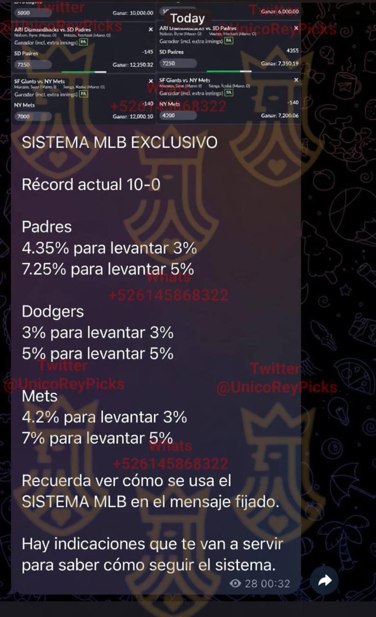 La Zona Elite Picks tweet media