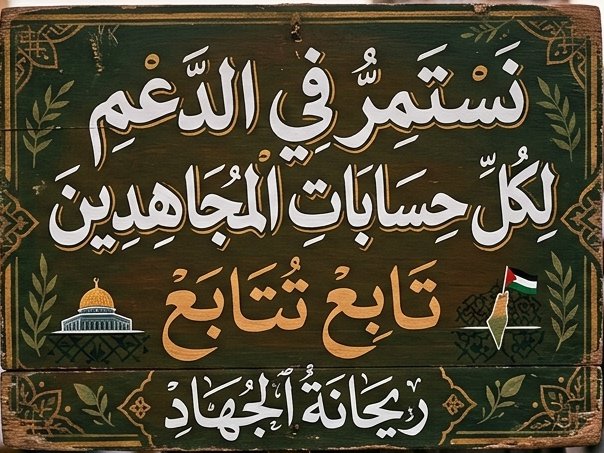 ريحانة الجهاد tweet media