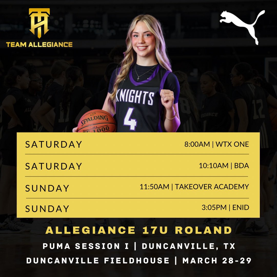 Team Allegiance Girls Basketball tweet media