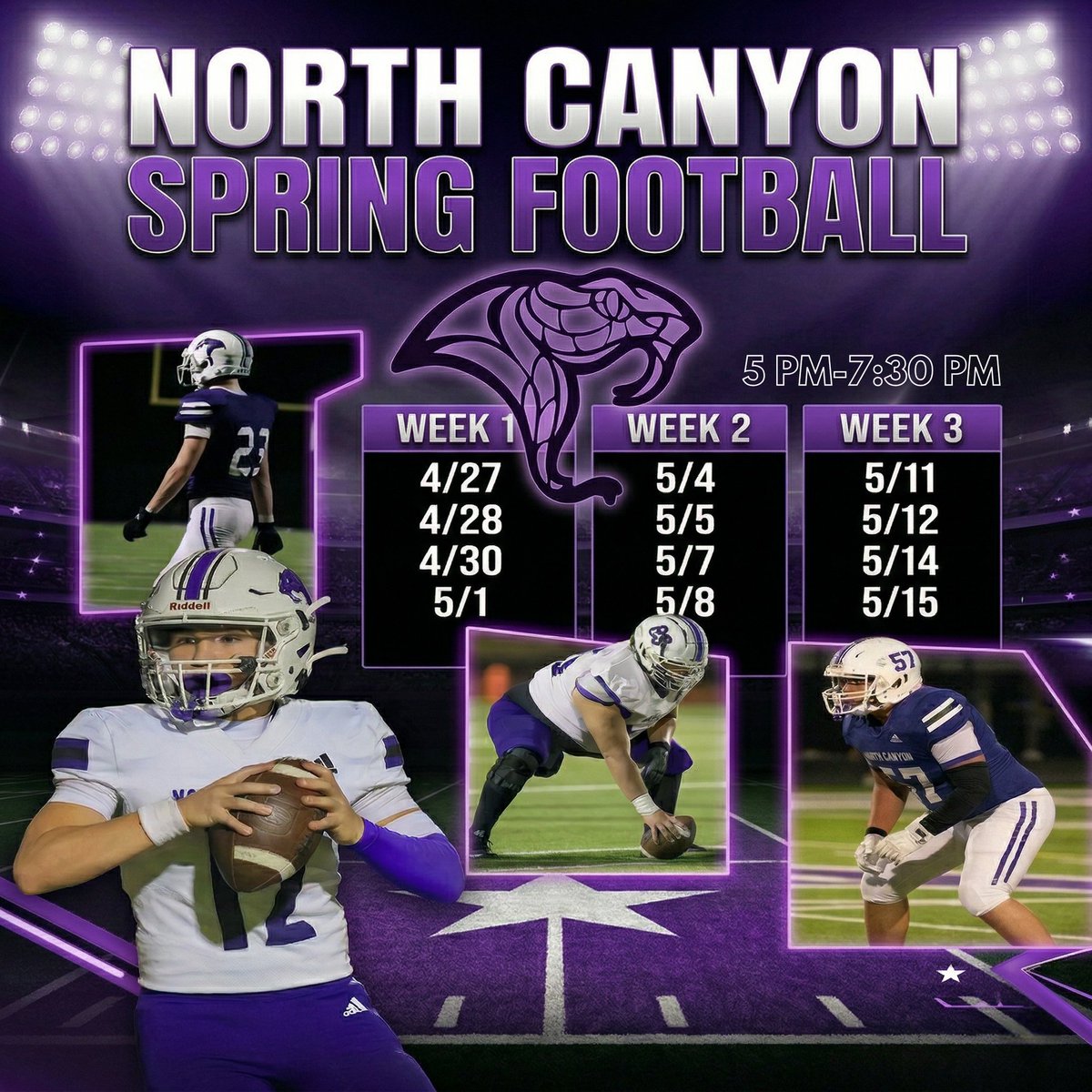 NORTH CANYON FOOTBALL tweet media