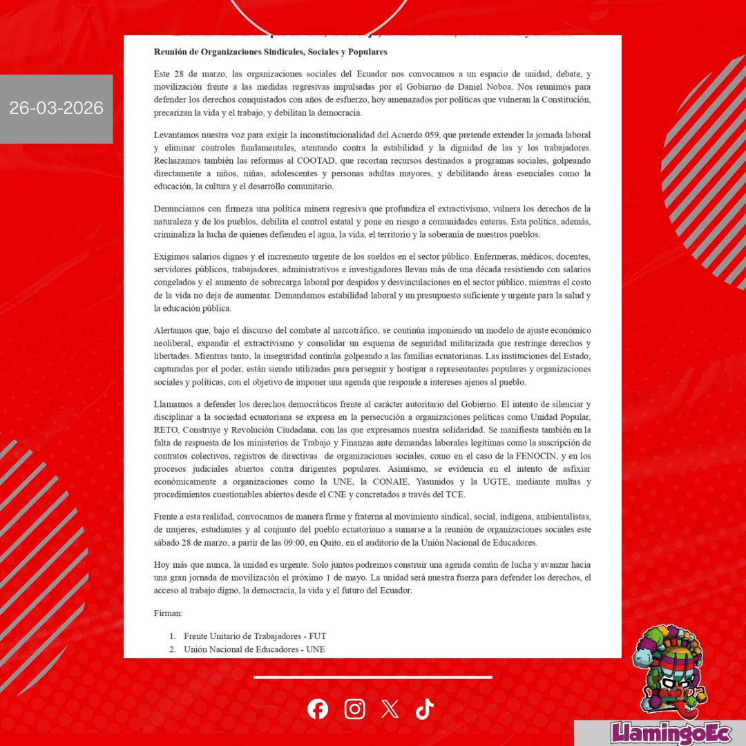 Llamingo.Ec tweet media