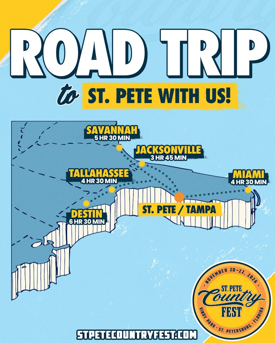 St. Pete Country Fest tweet media
