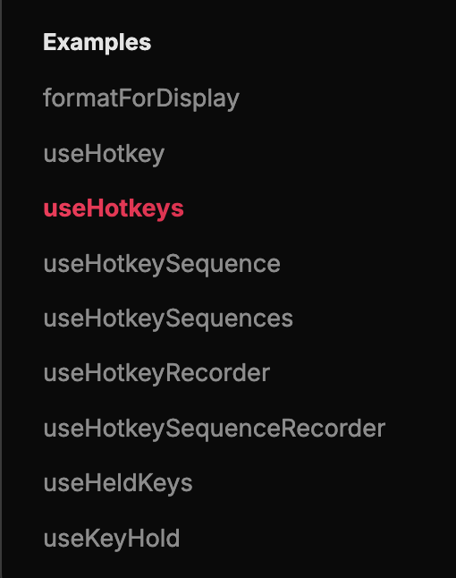 TanStack Hotkeys has added a few more hooks as the alpha development of ...