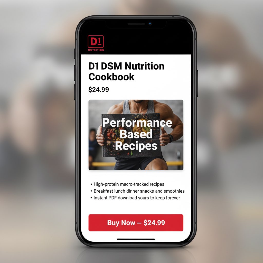 D1 Nutrition-Des Moines tweet media