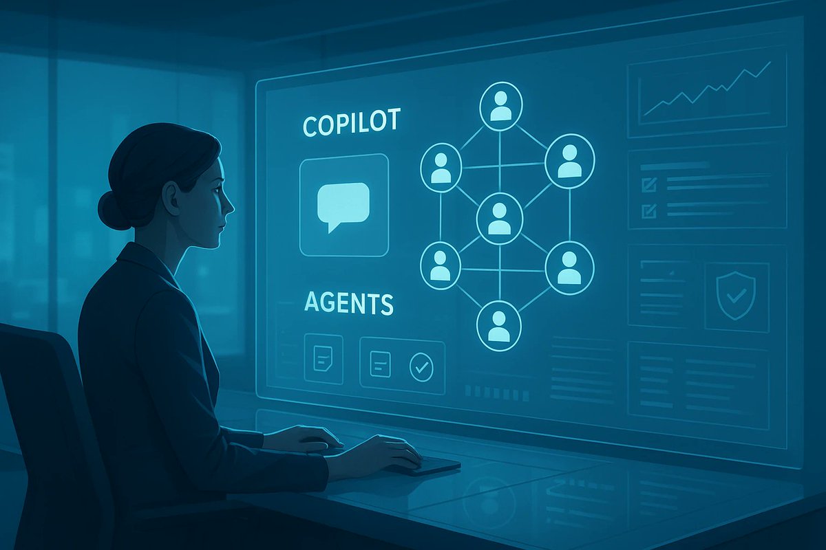 windowsforum's tweet image. 🤖 “Agents” aren’t magic—Microsoft just wants your org chart to do the heavy lifting too. Copilot was a suggestion; agents are an automation personality test.
windowsforum.com/threads/from-c…
#EnterpriseAi #AiAgents #WorkforceTransformation #GovernanceAndMeasurement