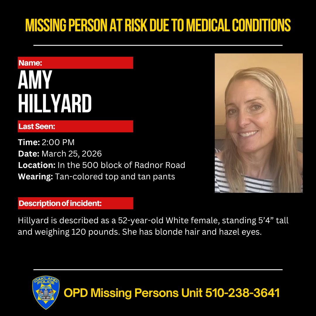 Oakland Police Dept. tweet media