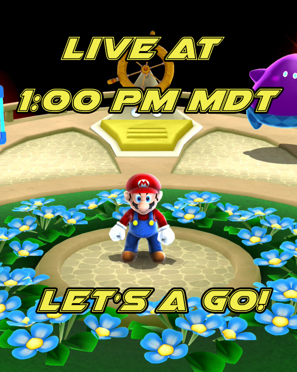 destoyer781's tweet photo. 🌌⭐ Let’s A Go!
Super Mario Galaxy 2 Live right now!
More stars, more galaxies, and me trusting jumps I probably shouldn’t 😅
Live on Twitch &amp; YouTube:
https://t.co/xeNnHqiCFJ
https://t.co/uRUTYCCAZX
#SuperMarioGalaxy2 #Nintendo #TwitchStreamer #YouTubeGaming https://t.co/9hiv86VQts