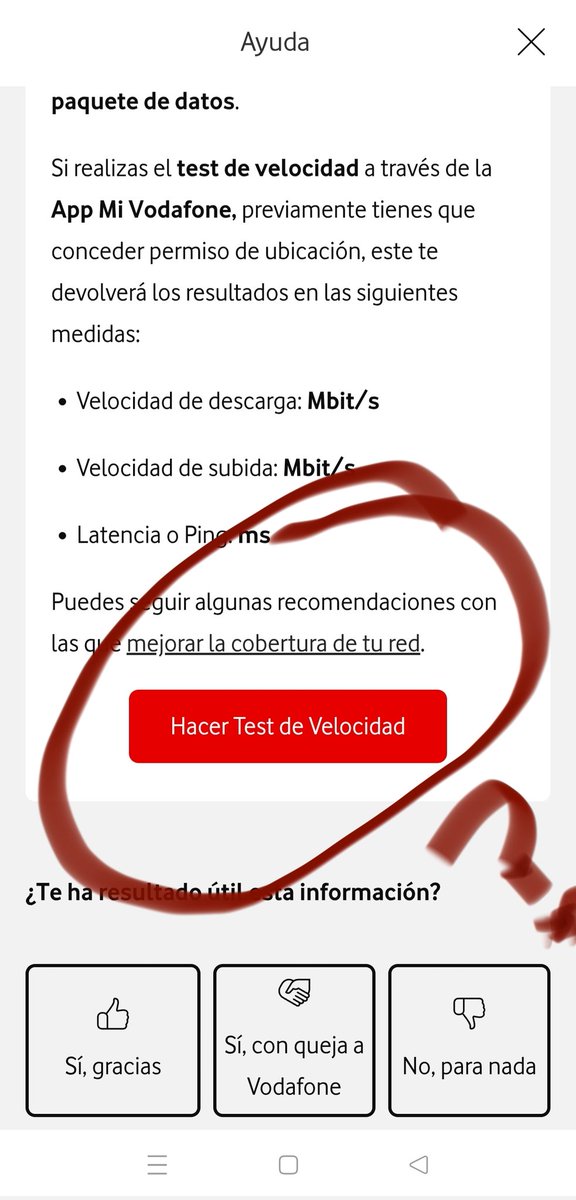 vampxander's tweet photo. @vodafone_es a que le temen?? 
Ahora no se puede hacer el test de velocidad, porque te meten por la cara otra promoción?? https://t.co/LrDU7D67pQ