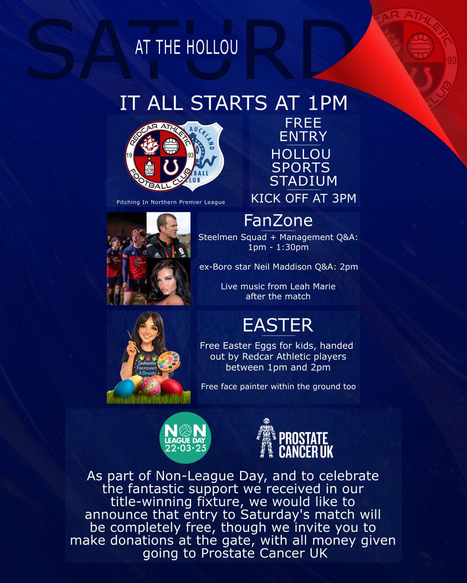 Redcar Athletic FC tweet media