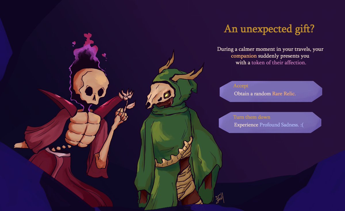 chlorophyllidae's tweet photo. Been playing Slay the Spire 2 and suuuuper enjoying Necrobinder :)
@MegaCrit let them be happy please https://t.co/QFCo0PIzW5