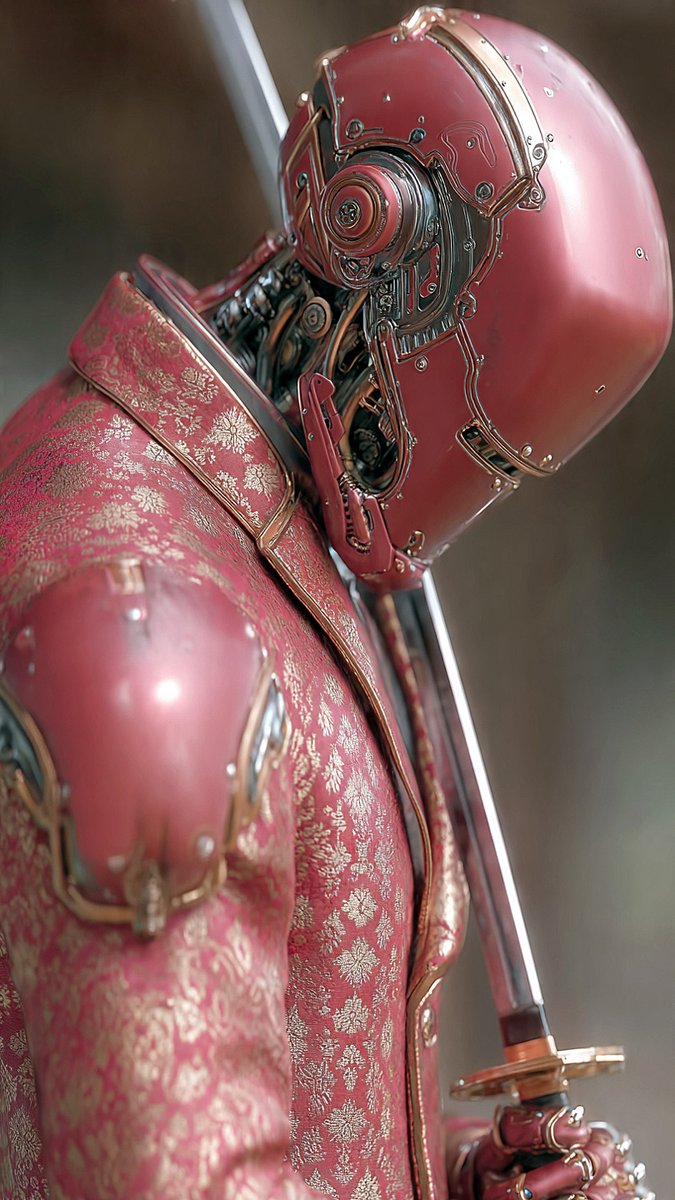 Mechanismo0's tweet photo. QT 4 Artworks and 10 Artists 

Theme: Cyborg Samurai 

#everyonewelcome #Samurai #AIArtists

Tagging: @XsyliaLuminae @Block_T3H  @kurahu_capten @ToshiArte @abuzaki1978 @RobotCleopatra @NinjaMalowski @VinnieM84556 @UmbraNexus404 @Dustfinger2077 https://t.co/rBiFf2gKar