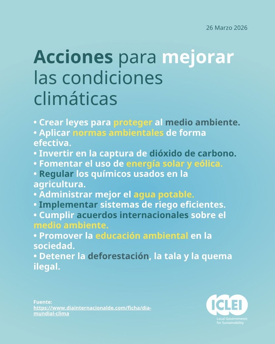 ICLEI - México, Centroamérica y el Caribe tweet media