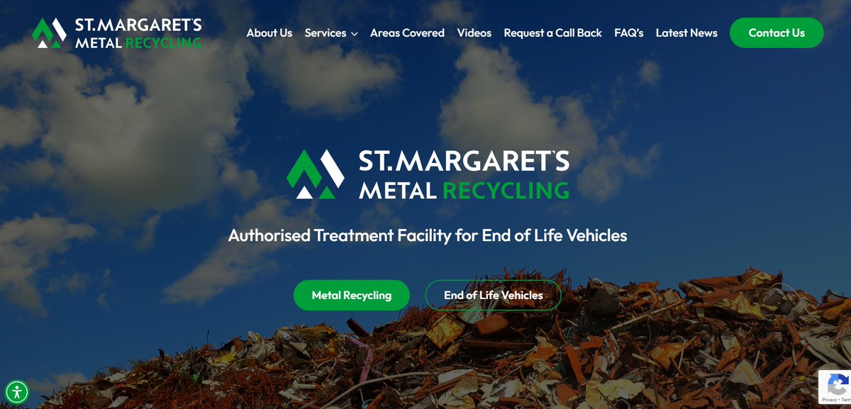 DigitalSales007's tweet photo. Our latest Webside Design Project has just gone live…ST. MARGARETS METAL RECYCLING

https://t.co/P4Ue7vmWej https://t.co/V2QEvnknt1