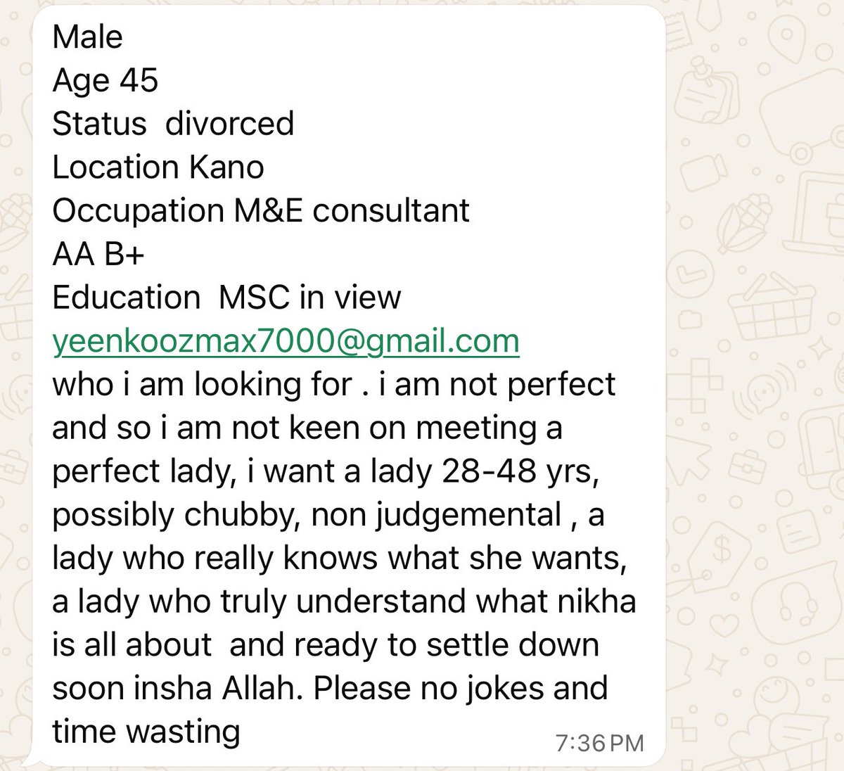 Halal Matchmaking tweet media