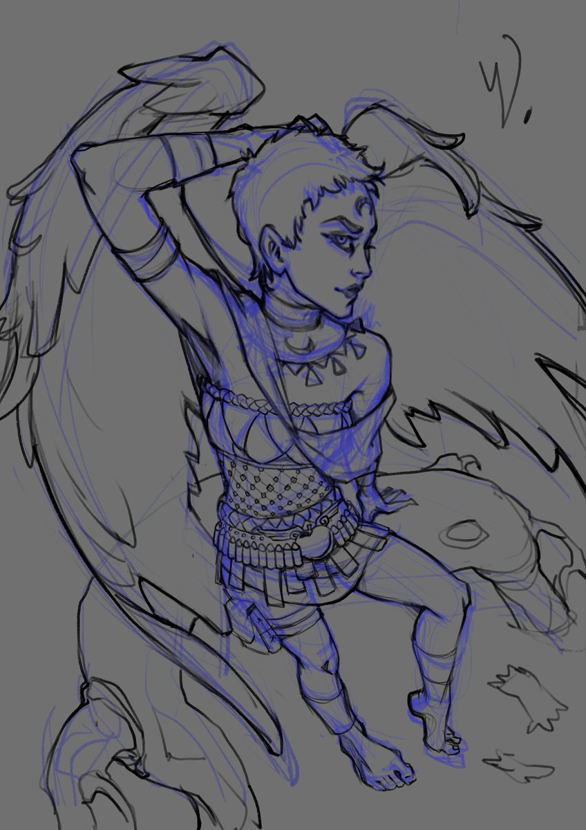 Eris WIP

#hades2 #ukrart