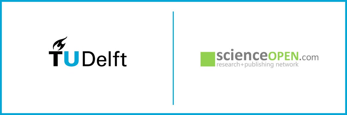 Science_Open's tweet image. New on #ScienceOpen: TU Delft OPEN Publishing

From Engineering and Environmental Sciences to Design and the Social Sciences, TU Delft OPEN Publishing brings interdisciplinary research to ScienceOpen, supported by a commitment to #DiamondOpenAccess and community-led publishing.