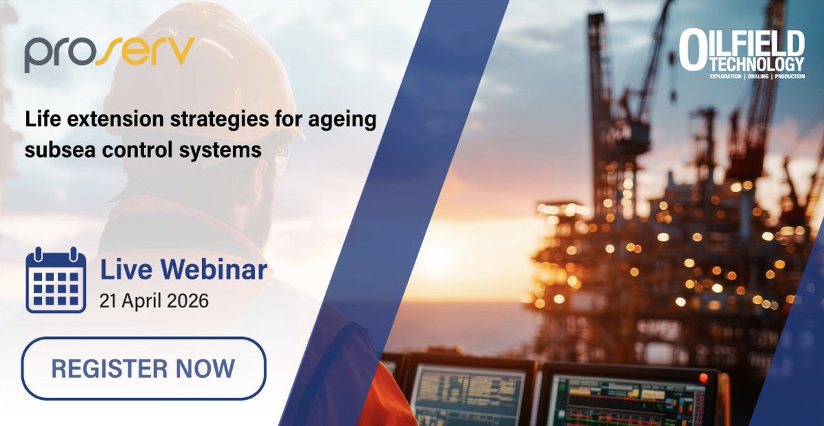 OilfieldTechMag's tweet photo. Join us on Tuesday, 21 April 2026 at 14:00 UTC, for a free webinar titled ‘Life extension strategies for ageing subsea control systems’, hosted by @Proserv_.

Many offshore assets rely on control systems that were never designed to operate for decades. Yet replacing them entirely is costly, complex, and often unnecessary. Today’s operators are asking:

• Can existing controls equipment be restored to like-new performance?
• Is it possible to introduce new technology without replacing legacy systems?
• How can old and new control technologies safely coexist?
• And how do you make upgrade decisions with confidence, not compromise?

Join Proserv’s upcoming webinar to discover the answers. There will also be a live Q&A session at the end for any additional questions.

Sign up to hear more from Proserv’s  experts:  https://t.co/PyETdHqz01