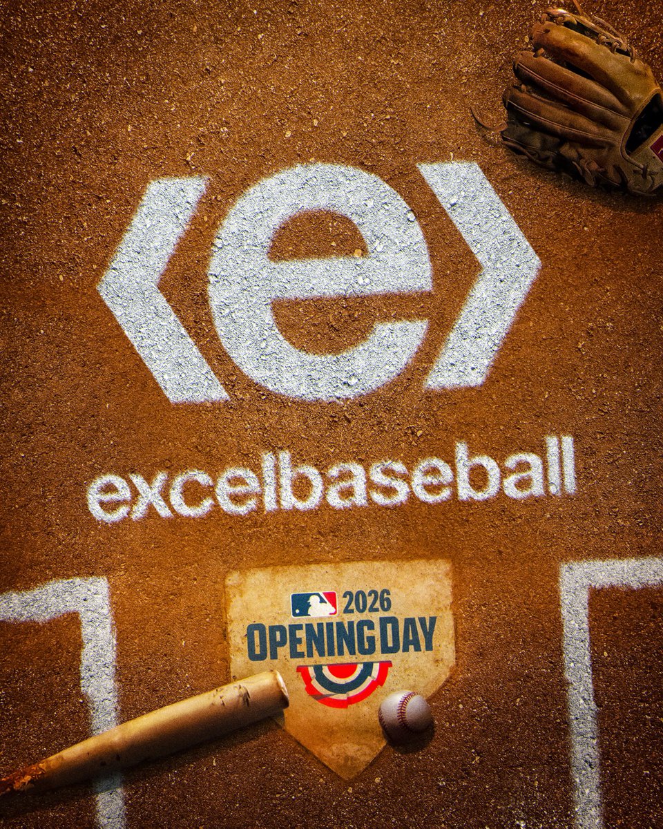 excel baseball tweet media