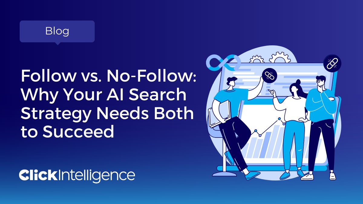 Click_Intel's tweet image. To follow or nofollow? Link value is changing thanks to AI and LLM search. While follow links may transfer link equity your way, nofollow links are vital for building brand awareness and signalling trust. Read more in our latest blog: hubs.ly/Q042tXJJ0

#LinkBuilding #SEO