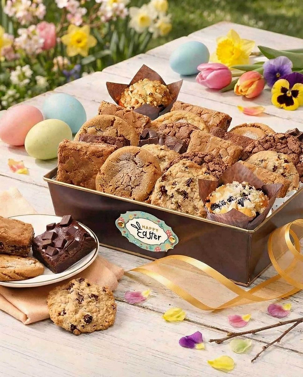 bbbaskets's tweet photo. Spring air, blooming flowers, and something sweet on the table…
Easter was never meant to stay indoors. 🌸🍪 https://t.co/xY4B7ZYUDw