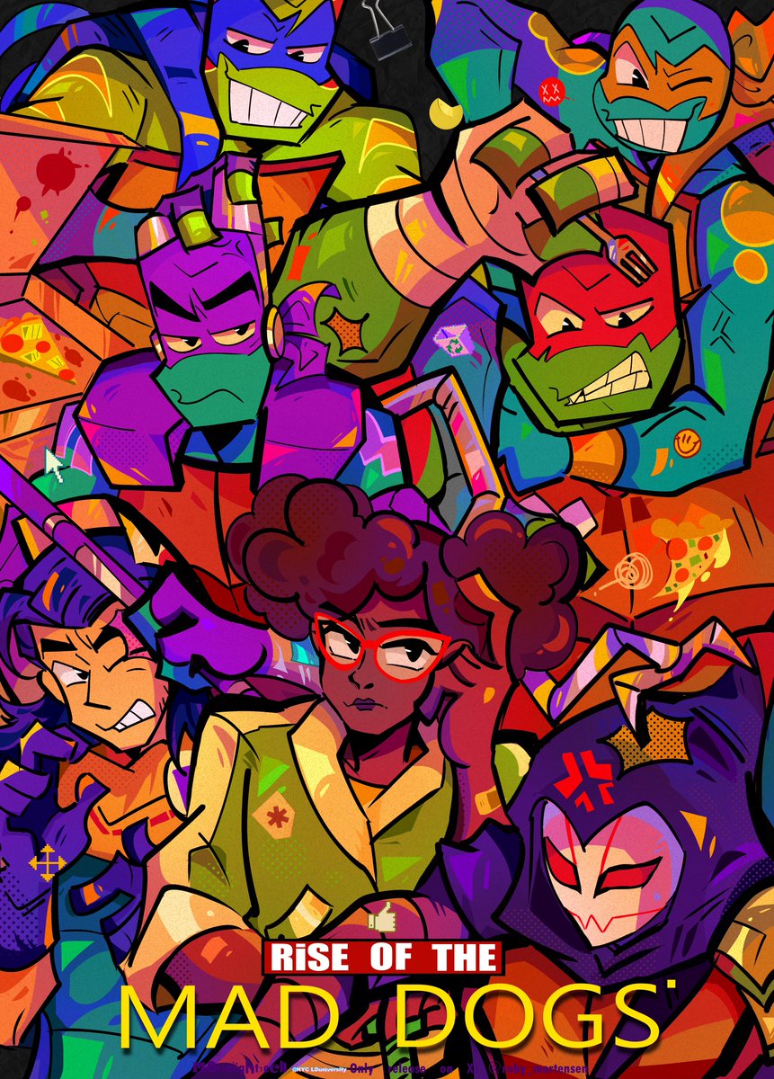 ruby_mortensen's tweet image. ✴️Poster (referencing other posters)
#rottmnt #RiseOfTheTMNT