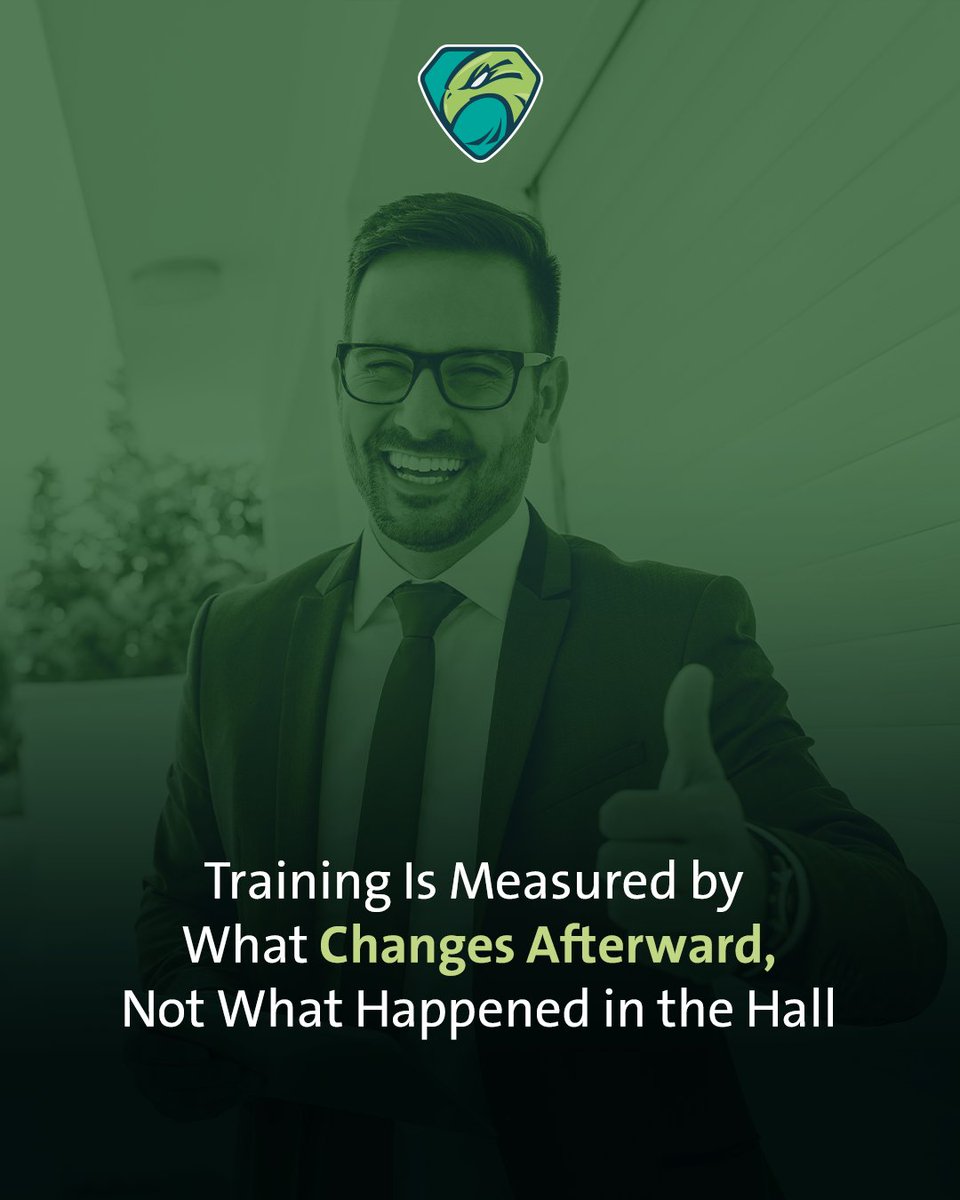 illaftraintot's tweet image. Slide counts, smooth explanations, and lively engagement are temporary indicators.
True measure appears once trainees return to work:
Different behavior.
Better performance.
Clearer results.

#ImpactMeasurement #BehaviorChange
#JobPerformance #EffectiveTraining
#SkillDevelopment