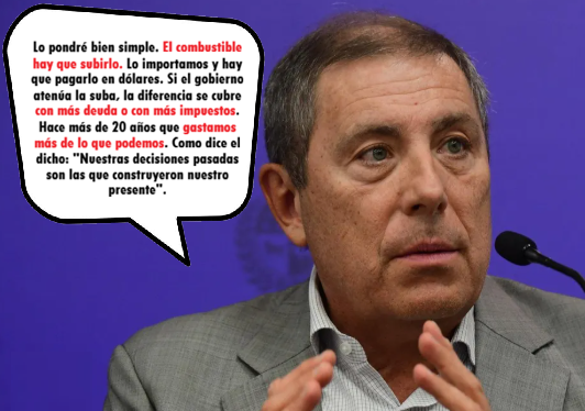 ReinaldoAlons13's tweet photo. En #Uruguay el Ministro de Economía #Oddone advirtió que por el alza del #petróleo aplicar el Precio de Paridad de Importación hará que las naftas suban 15% y el gasoil 40%. Si el gobierno atenúa la suba, el saldo debe cubrirse con #deuda o más #impuestos
https://t.co/AR5AQuFrZ8 https://t.co/fahKzYSxF9
