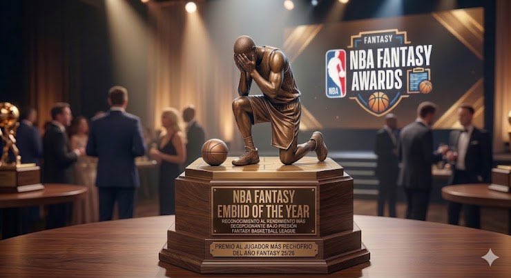 ShamsCTESPN's tweet photo. EMBIID OF THE YEAR.

This award is for the manager who spent twenty weeks convincing us they were the Final Boss, only to show up to the postseason with the energy of a 'Load Management' day. The closer the playoffs were, the colder his chest was. https://t.co/XV1WR9kDI7