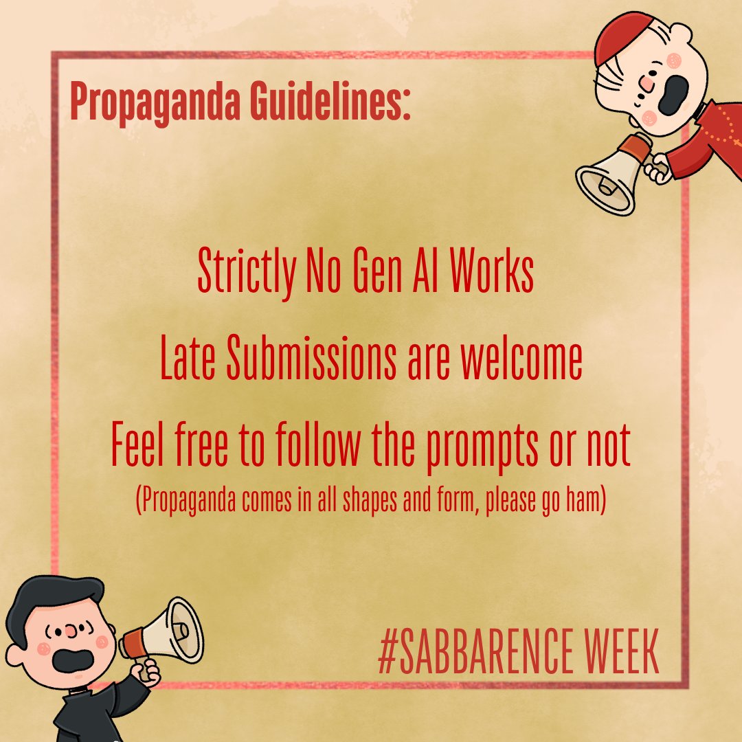 Sabbarence Week tweet media