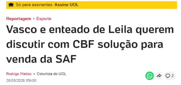 Plantão Vascaíno tweet media