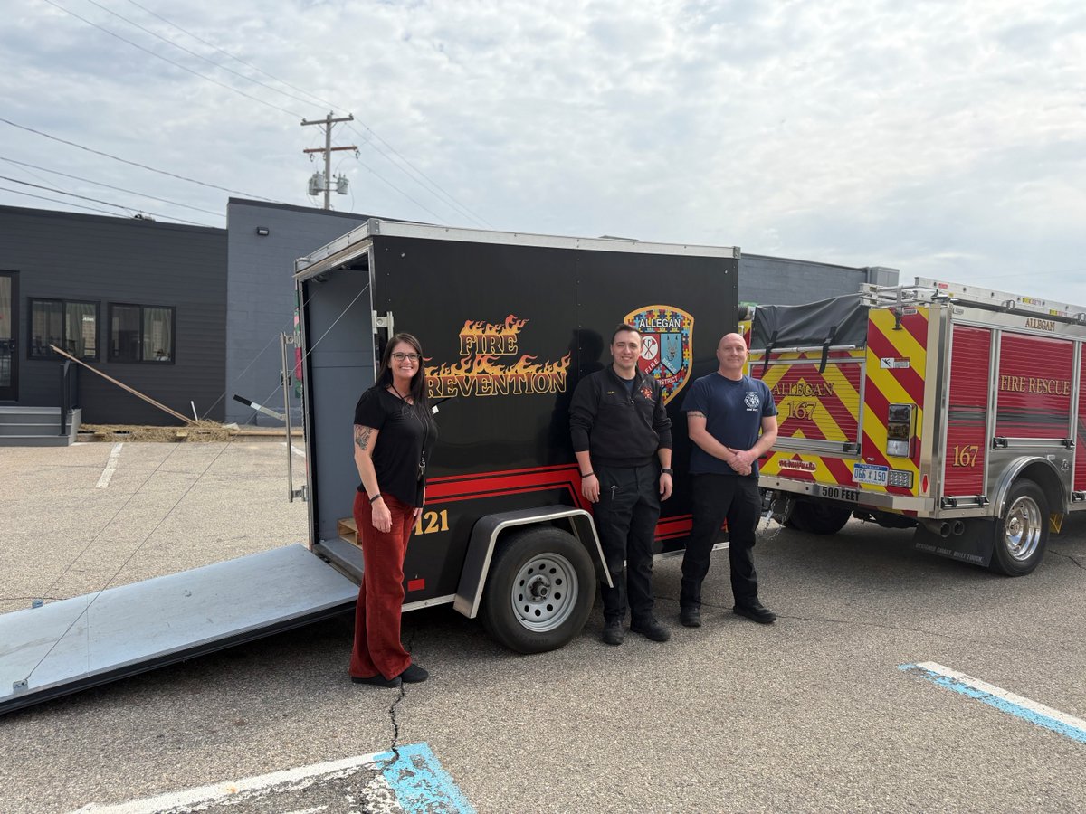 A huge thank you goes out to Allegan Fire District for their incredible generosity! We are so grateful for your donation of food to help support our community. Your kindness and commitment make a meaningful difference in the lives of so many.