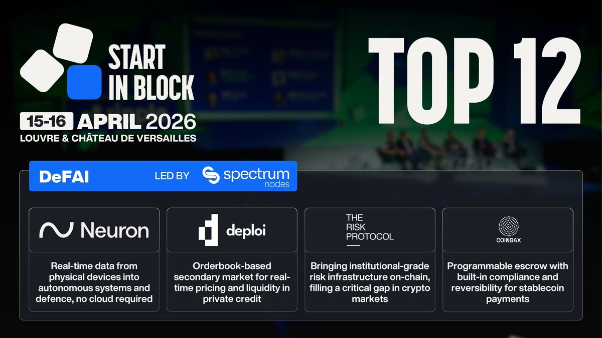 Paris Blockchain Week tweet media