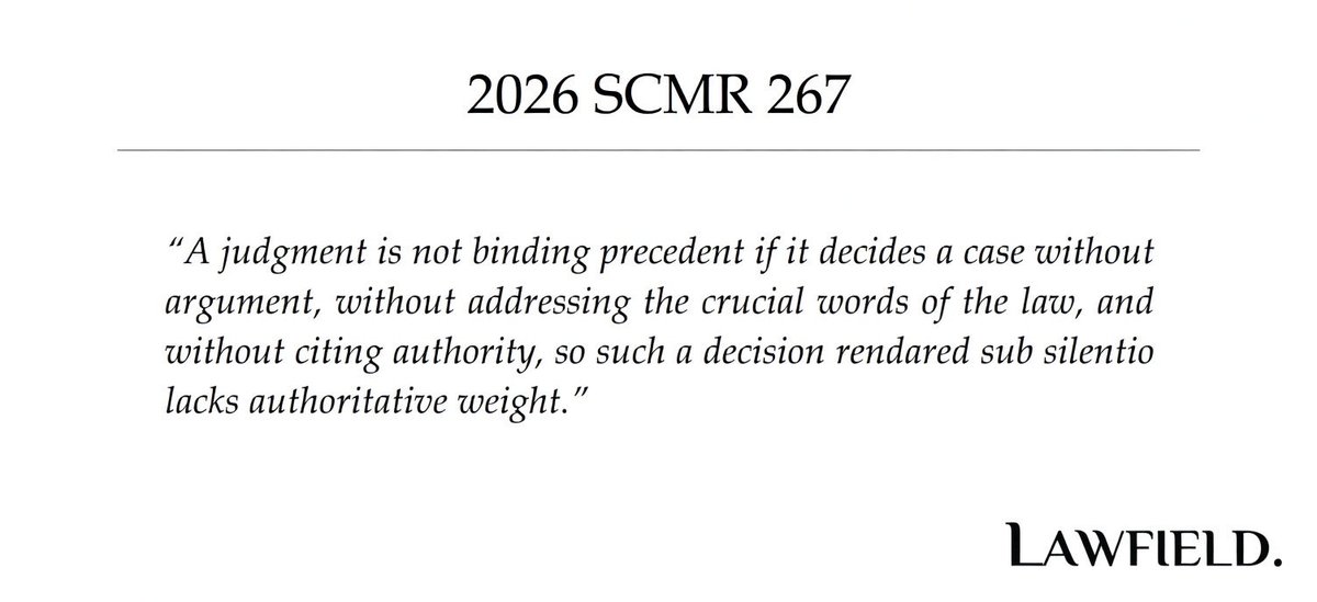 LawfieldPk's tweet photo. #SupremeCourt #Pakistan #Law https://t.co/wtyzaPZRL9