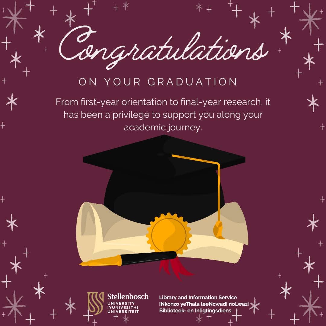 Stellenbosch University Library tweet media