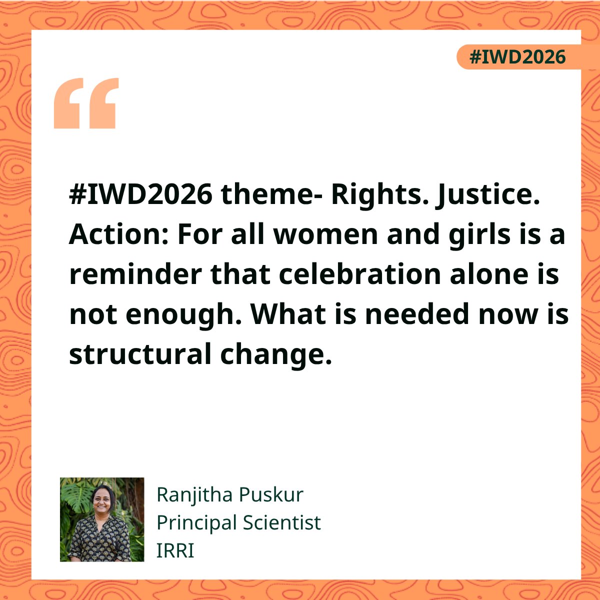 CGIAR GENDER tweet media