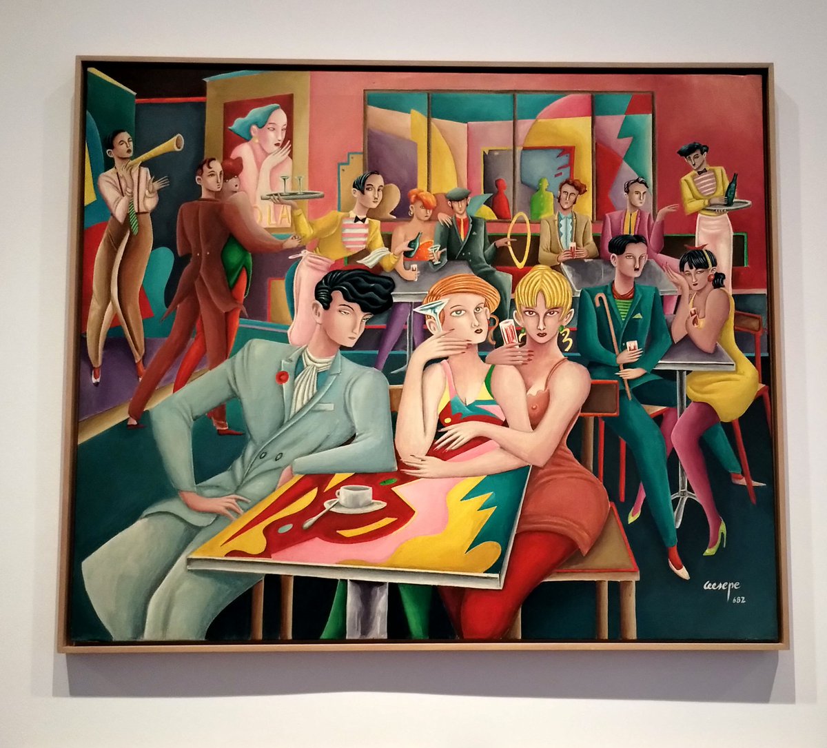 MuseoVigilante's tweet photo. Ceesepe
Café de Madrid 
1982 https://t.co/qzTzA2IQ0I